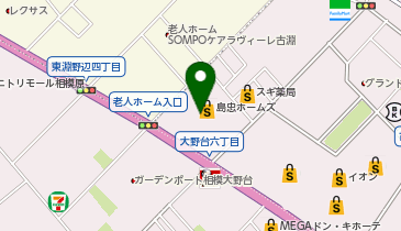 エアウィーヴ 島忠 ホームズ相模原店の地図画像