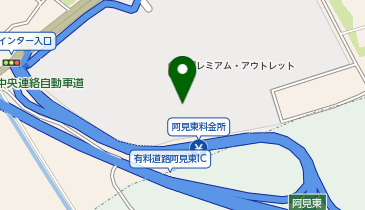エアウィーヴ プレミアムアウトレット あみの地図画像
