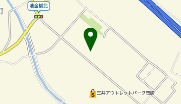 エアウィーヴ 三井アウトレットパーク 岡崎の地図画像