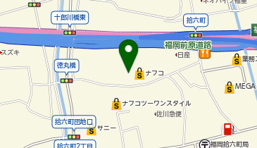 エアウィーヴ ナフコツーワンスタイル 西福岡店の地図画像