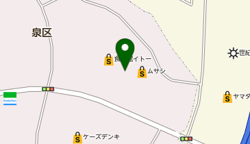 エアウィーヴ ナフコツーワンスタイル 仙台泉店の地図画像