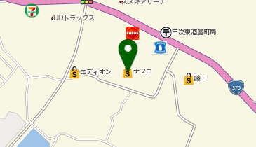 エアウィーヴ ホームプラザナフコ 三次店の地図画像
