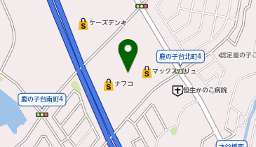 エアウィーヴ ナフコツーワンスタイル 鹿の子台店の地図画像