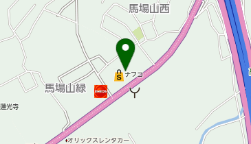 エアウィーヴ ホームプラザナフコ 馬場山店の地図画像