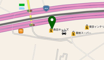 エアウィーヴ 島忠 ホームズ千葉ニュータウン店の地図画像