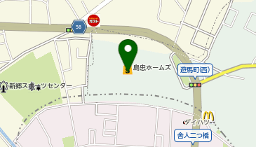 エアウィーヴ 島忠 ホームズ草加舎人店の地図画像