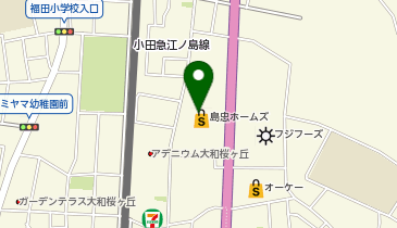 エアウィーヴ 島忠 ホームズ大和店の地図画像