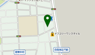 エアウィーヴ ホームプラザナフコ 健軍店の地図画像