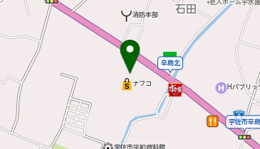 エアウィーヴ ホームプラザナフコ 宇佐店の地図画像