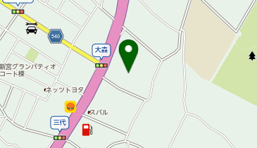 エアウィーヴ ナフコツーワンスタイル 新宮店の地図画像