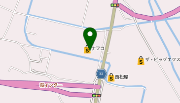 エアウィーヴ ホームプラザナフコ 南萩店の地図画像