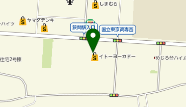 エアウィーヴ イトーヨーカドー 八王子店の地図画像