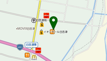 エアウィーヴ イオン日吉津店の地図画像