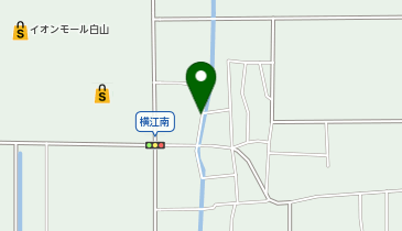 エアウィーヴ イオンスタイル白山の地図画像