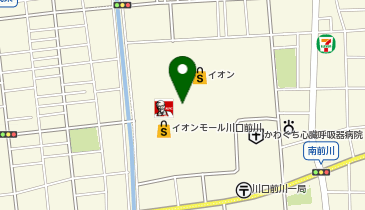 エアウィーヴ イオン川口前川店の地図画像