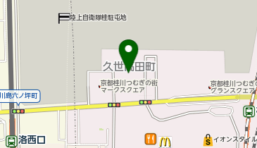 エアウィーヴ イオンスタイル 京都桂川の地図画像