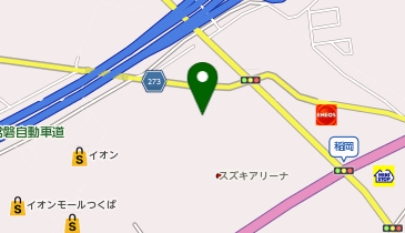 エアウィーヴ イオン つくばの地図画像