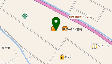 エアウィーヴ モラージュ菖蒲店の地図画像