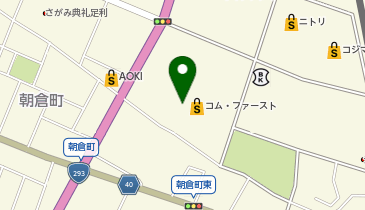 エアウィーヴ アピタ足利店の地図画像