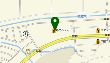 エアウィーヴ ゆめシティ店の地図画像