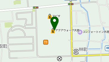 エアウィーヴ アピタ 大垣の地図画像