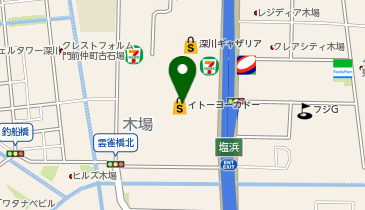 エアウィーヴ イトーヨーカドー 木場店の地図画像