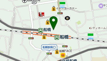 エアウィーヴ 東武百貨店 船橋店の地図画像