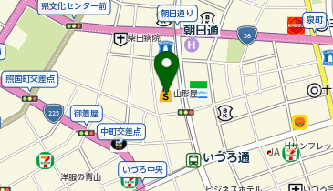 エアウィーヴ 山形屋 鹿児島店の地図画像