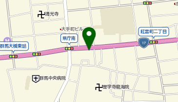 ミニミニ前橋店の地図画像