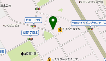 ミニミニFCつくば竹園店の地図画像