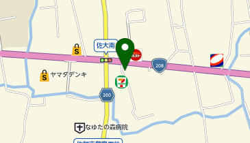 ミニミニFC佐大南店の地図画像