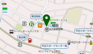 ミニミニ植田駅前店の地図画像