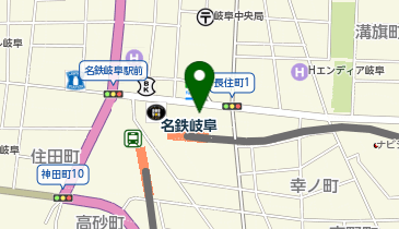 ミニミニ岐阜駅前店の地図画像