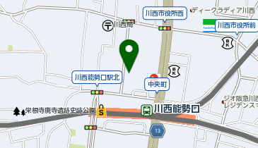 ミニミニFC川西駅前店の地図画像