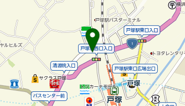 ミニミニ戸塚店の地図画像