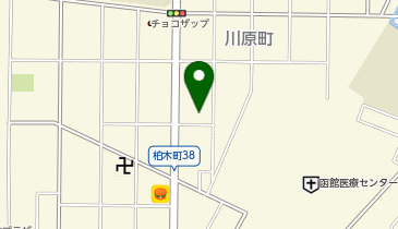 ミニミニFC函館店の地図画像