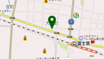 ミニミニ富士宮店の地図画像