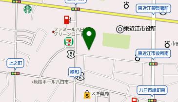 ミニミニFC東近江店の地図画像