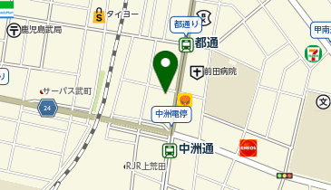 乃が美はなれ 鹿児島店の地図画像