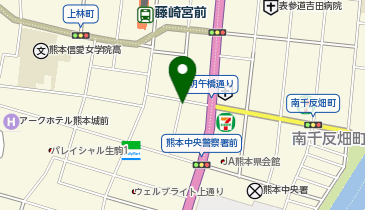 乃が美はなれ 熊本店の地図画像