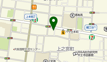乃が美 総本店(大阪上本町)の地図画像