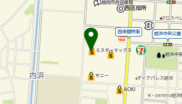 乃が美はなれ 姪浜販売店の地図画像