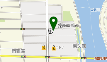 乃が美 高知卸団地店の地図画像