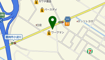 オニキス 山形鶴岡の地図画像