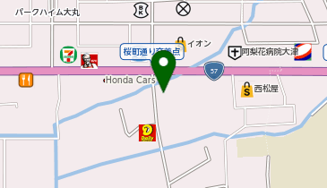 オニキス 熊本大津の地図画像