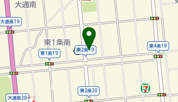 資格スクール大栄 帯広教室の地図画像