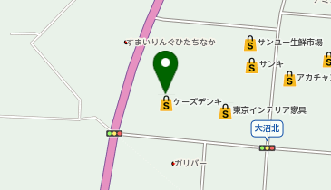 資格スクール大栄 ひたちなか教室(ひよこパソコン教室 内)の地図画像