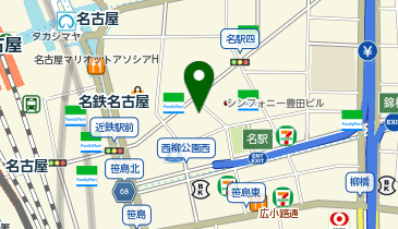 資格スクール大栄 名古屋駅前校の地図画像