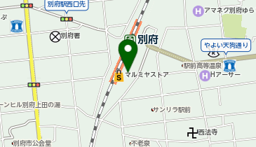 資格スクール大栄 別府駅前教室の地図画像