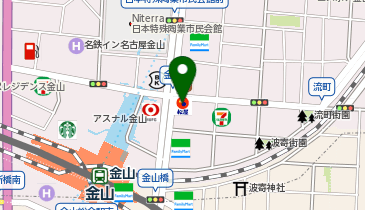 資格スクール大栄 金山校の地図画像